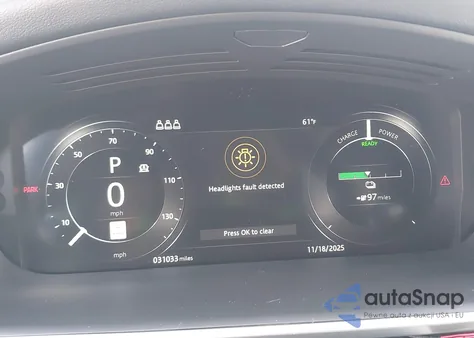 2020 Jaguar I-Pace Hse Ev400 Awd Automatic z USA, uszkodzony, nr VIN SADHD2S18L1F81200